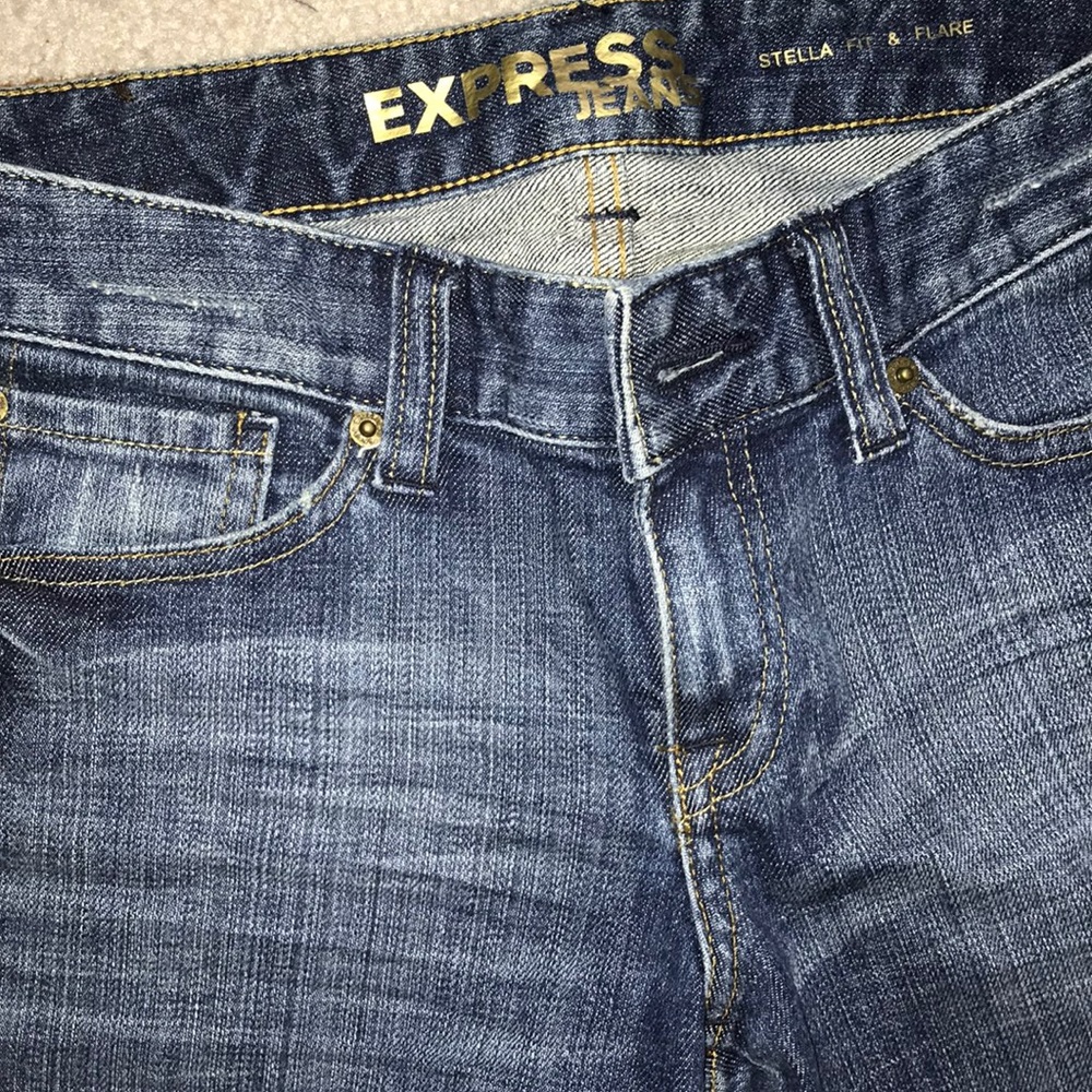 Express flare jeans